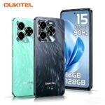 OUKITEL C65 Android 15 Smartphone | 16GB RAM (4GB + 12GB Extended), 128GB Storage, 6.7" HD Display