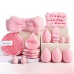 34-Piece Beauty Tool Combination Set | Complete Face Wash & Makeup Essentials Kit - Image 5