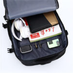 Expandable Nylon Unisex 20 35L Large Capacity Waterproof Breathable School Business Travel Luggage Computer Laptop Backpack - Image 5