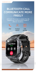 S320B Outdoor Sports Smart Watch | HD Large Touchscreen, 3ATM Waterproof & LED Flashlight - Image 4
