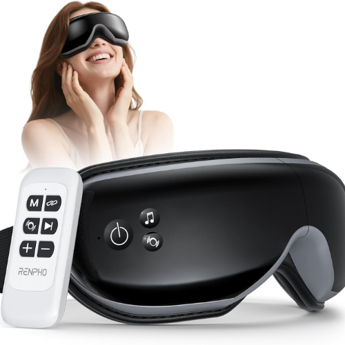 Untitled design - 2026-07-04T145857.787 RENPHO Eyeris 1 Eye Massager with Heat & Compression | Relaxing Eye Care Device - Image 1