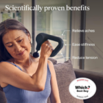 Theragun Relief Handheld Percussion Massage Gun – Black | Everyday Muscle Relief Massager - Image 2