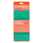 Cleanlogic Bath & Body Exfoliating Cloth | Stretchy Reusable Bath & Shower Washcloth (1 Count) - Image 3