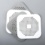 Manzi TPR Floor Drain Mat Household Kitchen Sink Anti-clogging Filter Sticker Bathroom Sewer Hair Suction Cup Mesh JJ551