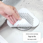 Manzi TPR Floor Drain Mat Household Kitchen Sink Anti-clogging Filter Sticker Bathroom Sewer Hair Suction Cup Mesh JJ551 - Image 4