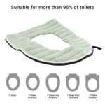 USB Heated Toilet Seat Cover | Adjustable Temperature, Washable & Comfortable Bathroom Warmer - Image 4