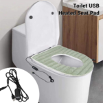 USB Heated Toilet Seat Cover | Adjustable Temperature, Washable & Comfortable Bathroom Warmer - Image 2