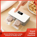 Mini Portable Bag Sealer | USB Rechargeable Food Storage Heat Sealer with 6 Temperature Settings - Image 4