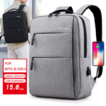 Factory Wholesale Custom Logo Business Waterproof Laptop Bags Supplier School Travel Women Men Smart Laptop Backpack With USB