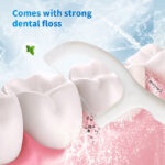 5 in 1 Disposable Mini Travel on the Go Toothbrushes with Toothpaste Tongue Scrapers Floss Pick for Hotel or Travel - Image 3