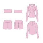 Free Design Eco Friendly Gym Wear Fitness Jacket Workout Clothing Manufacturers 3 Pieces Yoga Set for Women - Image 5