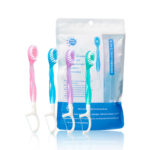 5 in 1 Disposable Mini Travel on the Go Toothbrushes with Toothpaste Tongue Scrapers Floss Pick for Hotel or Travel - Image 5