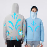 Smart Cooling Powerful Clothing Conditioned Lightweight Portable Outdoor Sports Work Daily Wear Air Conditioner Fan Jacket