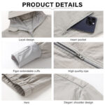 Smart Cooling Powerful Clothing Conditioned Lightweight Portable Outdoor Sports Work Daily Wear Air Conditioner Fan Jacket - Image 2