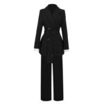 New Women Suits blazer Pants Suit Special Fashionable Design Office Lady Pant Suits Two Piece Set - Image 4